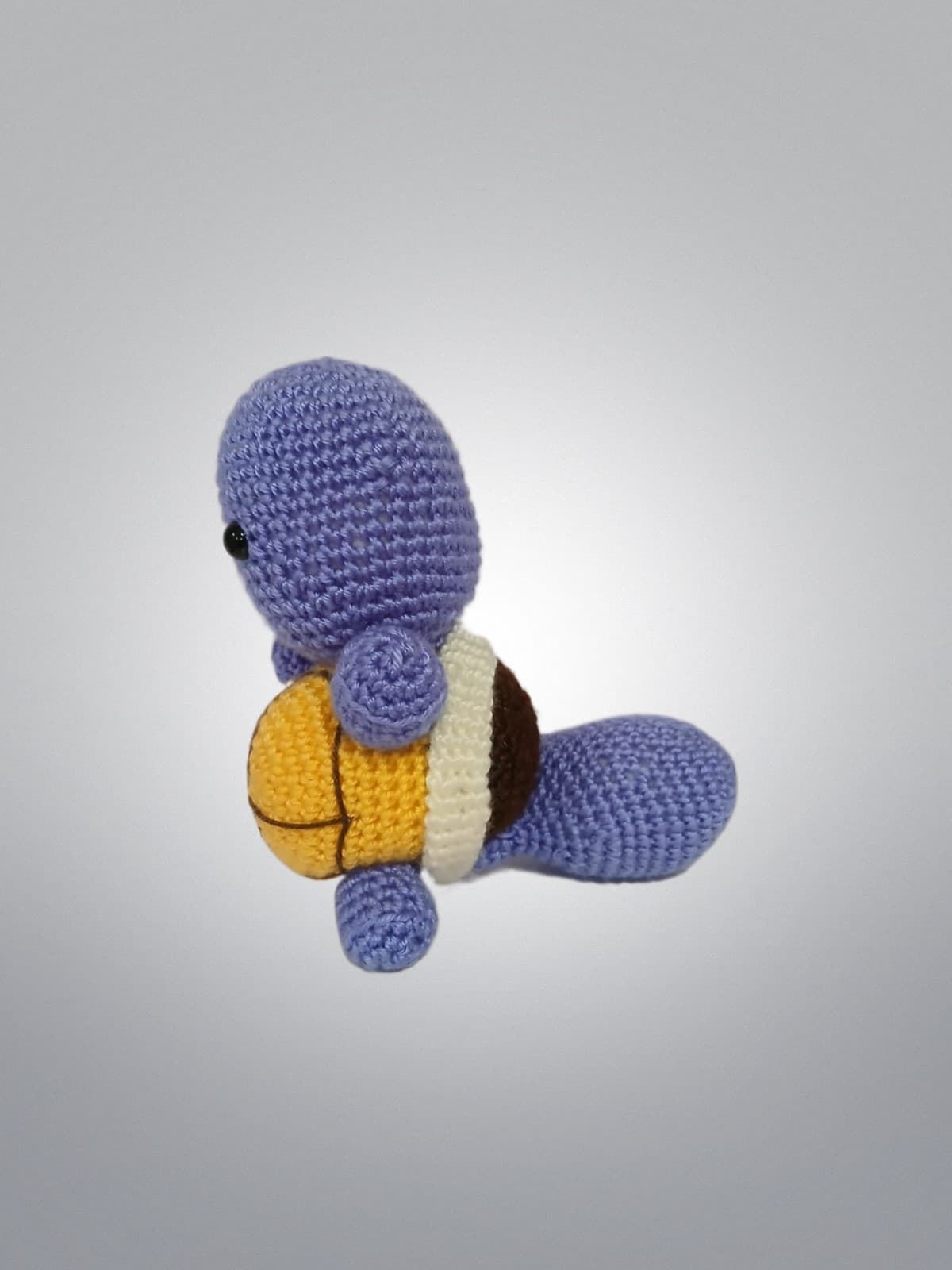 Peluche squirtle pokemon hecho a mano a ganchillo (amigurumi). - Imagen 2