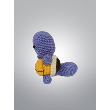 Peluche squirtle pokemon hecho a mano a ganchillo (amigurumi). - Imagen 2