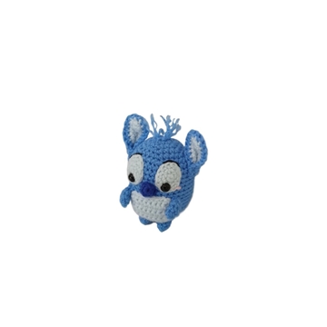 Peluche stitch mini hecho a mano a ganchillo (amigurumi). - Imagen 2