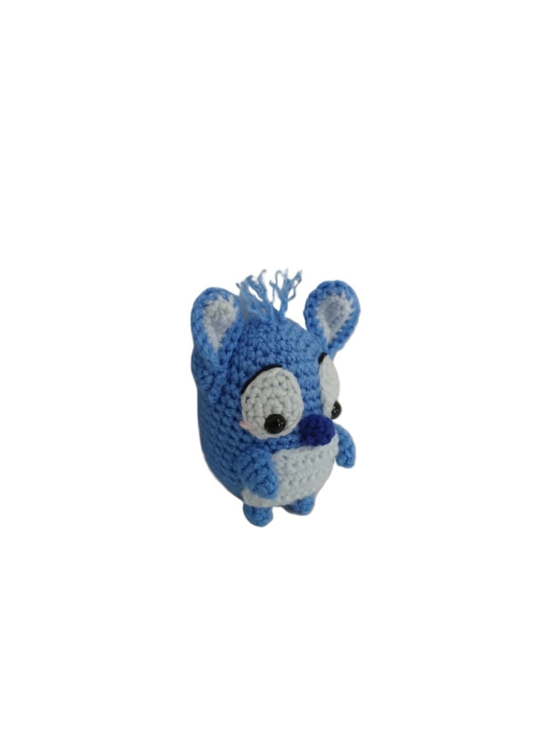 Peluche stitch mini hecho a mano a ganchillo (amigurumi). - Imagen 3