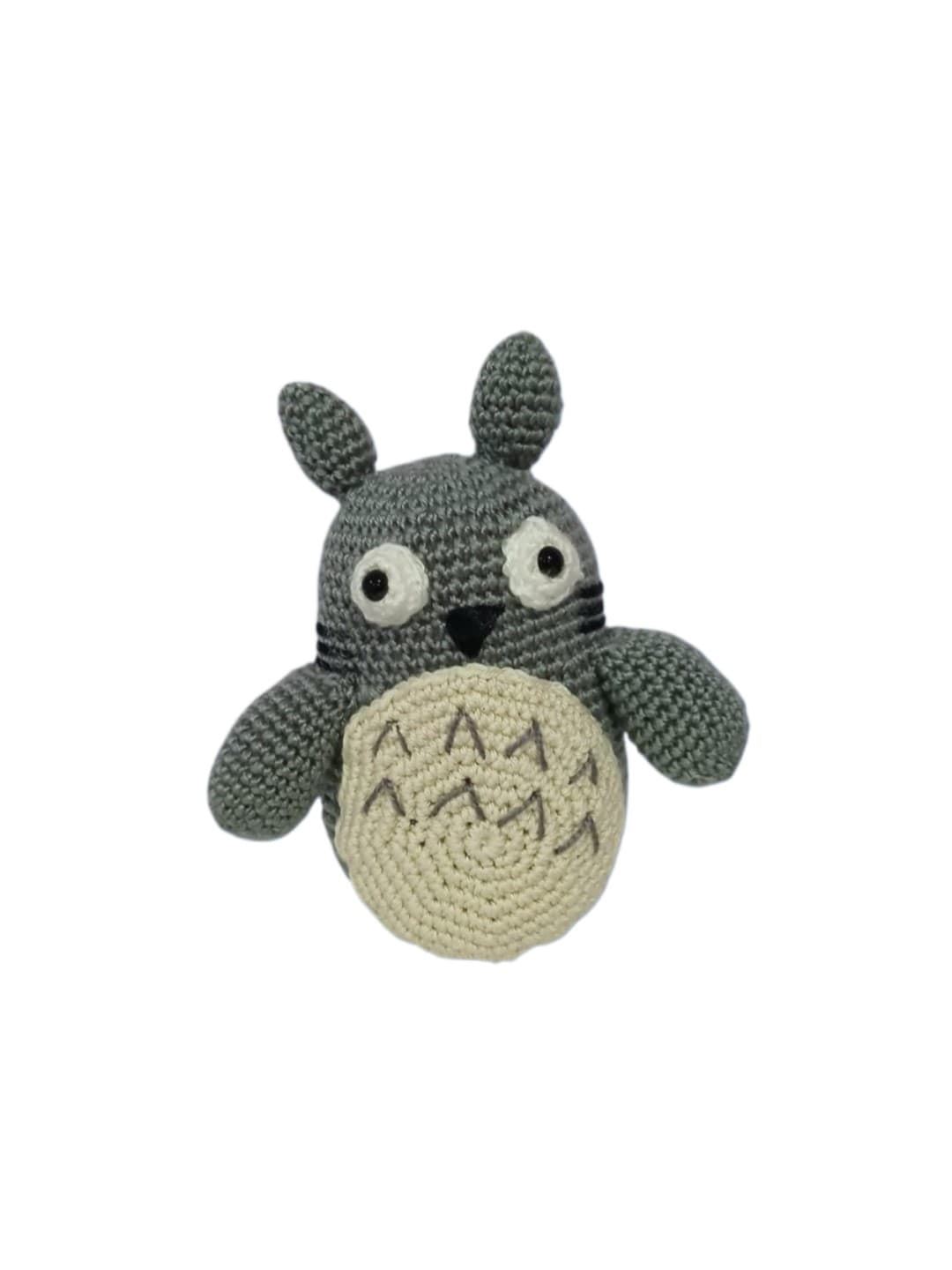 Peluche totoro hecho a mano a ganchillo (amigurumi). - Imagen 1