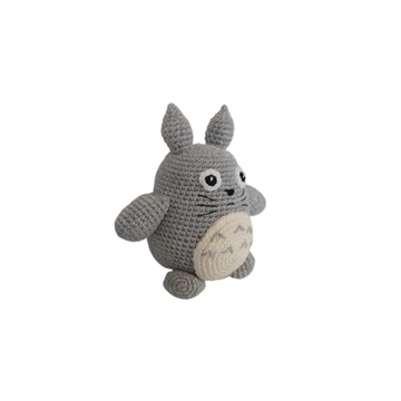Peluche totoro hecho a mano a ganchillo (amigurumi). - Imagen 2