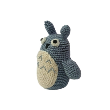 Peluche totoro hecho a mano a ganchillo (amigurumi). - Imagen 2