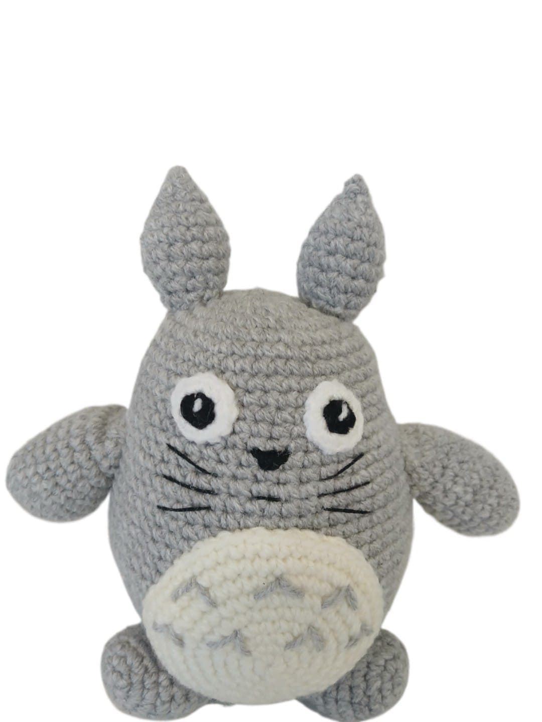 Peluche totoro hecho a mano a ganchillo (amigurumi). - Imagen 4