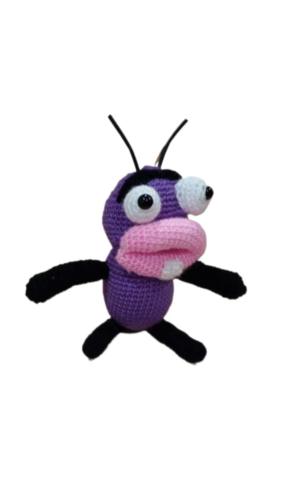Peluche trancas hormiga hormiguero hecha a mano a ganchillo (amigurumi). - Imagen 2