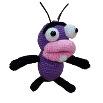 Peluche trancas hormiga hormiguero hecha a mano a ganchillo (amigurumi). - Imagen 2