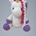 Peluche unicornio hecho a mano a ganchillo (amigurumi). - Imagen 1