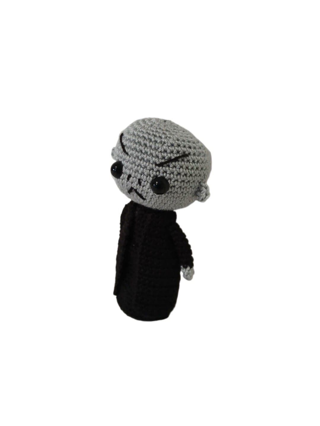 Peluche voldemor harry potter hecha a mano a ganchillo (amigurumi). - Imagen 2