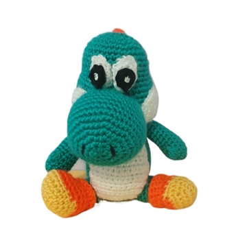 Peluche yoshie mario bross hecho a mano a ganchillo (amigurumi). - Imagen 1