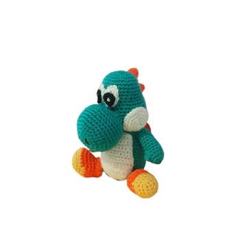 Peluche yoshie mario bross hecho a mano a ganchillo (amigurumi). - Imagen 2