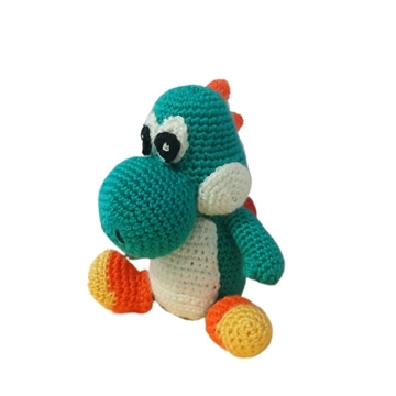 Peluche yoshie mario bross hecho a mano a ganchillo (amigurumi). - Imagen 2