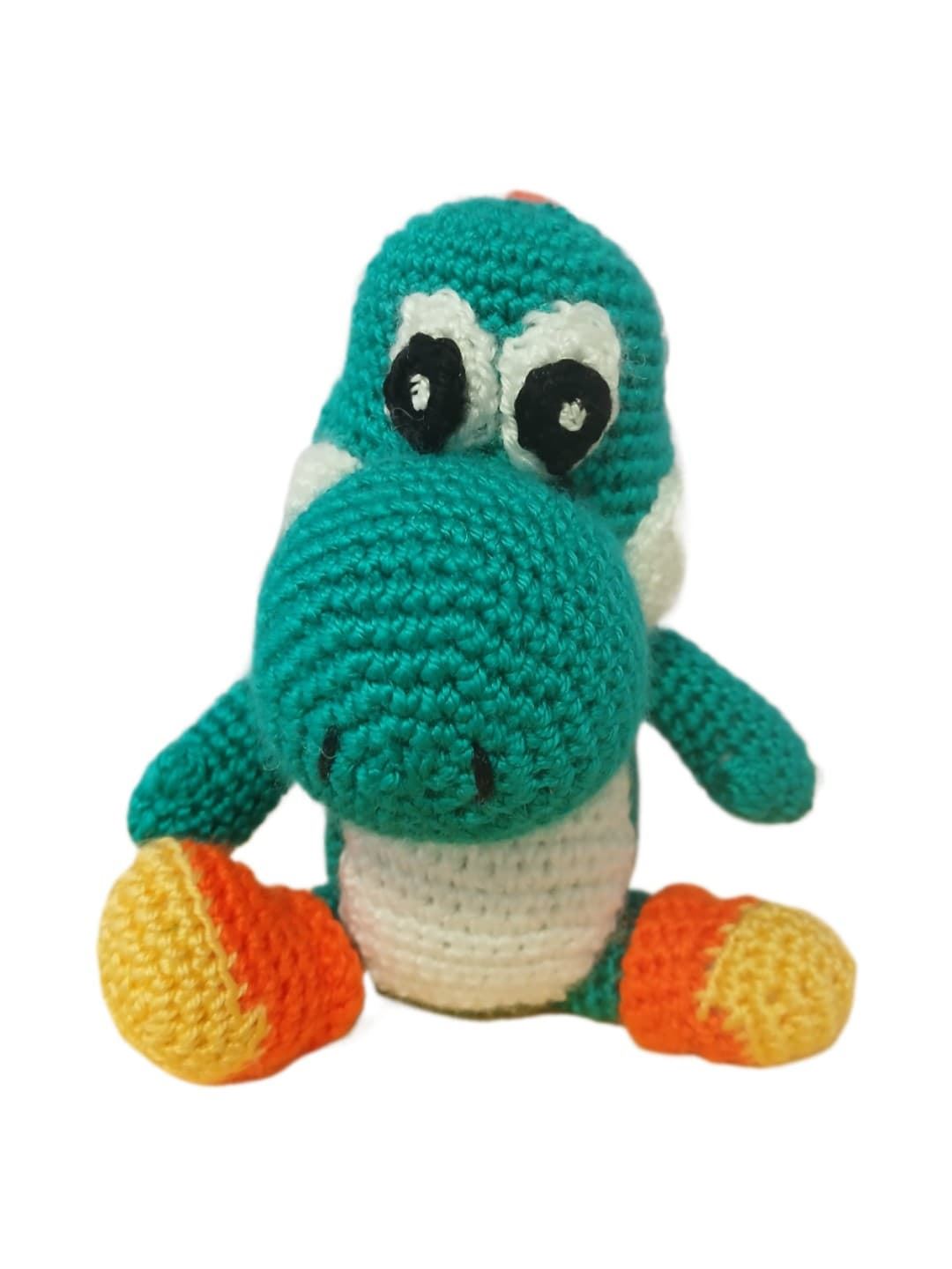 Peluche yoshie mario bross hecho a mano a ganchillo (amigurumi). - Imagen 3