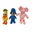 Peluches pato, elly y pocoyo hecho a mano a ganchillo (amigurumi). - Imagen 2