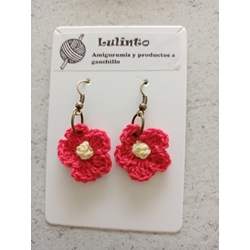 Pendientes flor pequeña - Imagen 1
