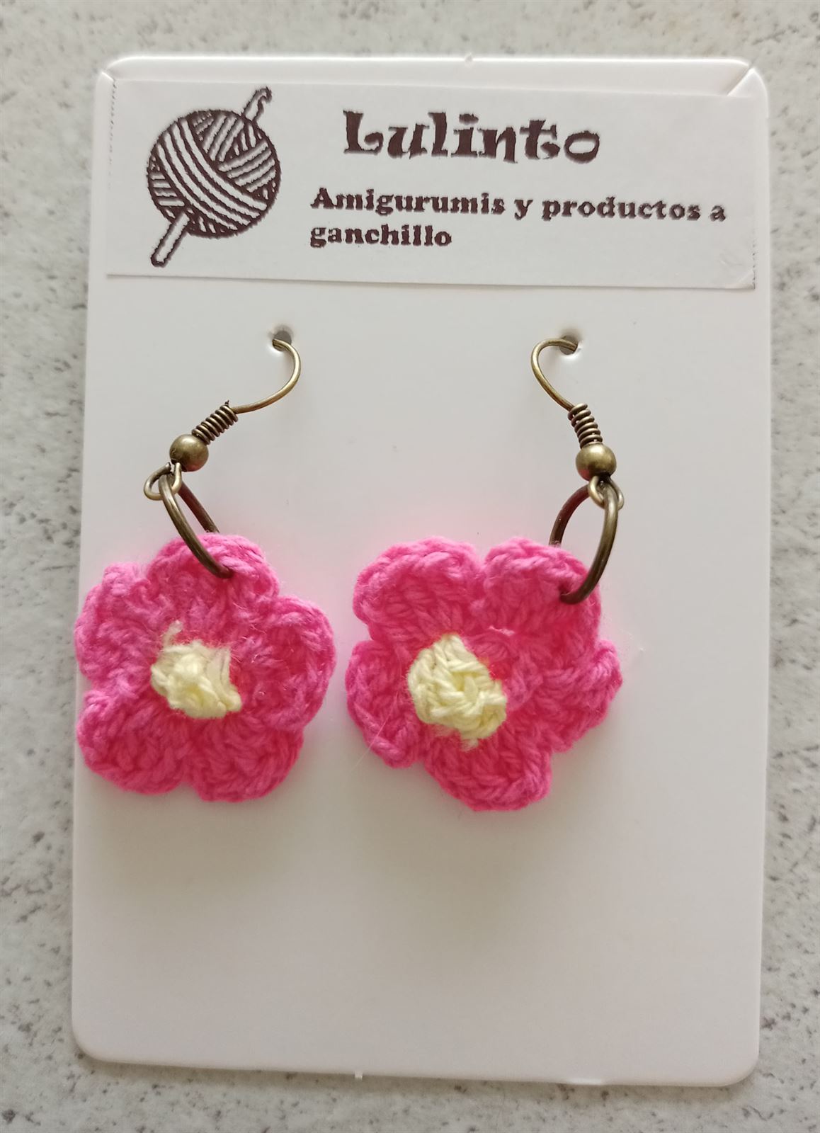 Pendientes flor pequeña - Imagen 2