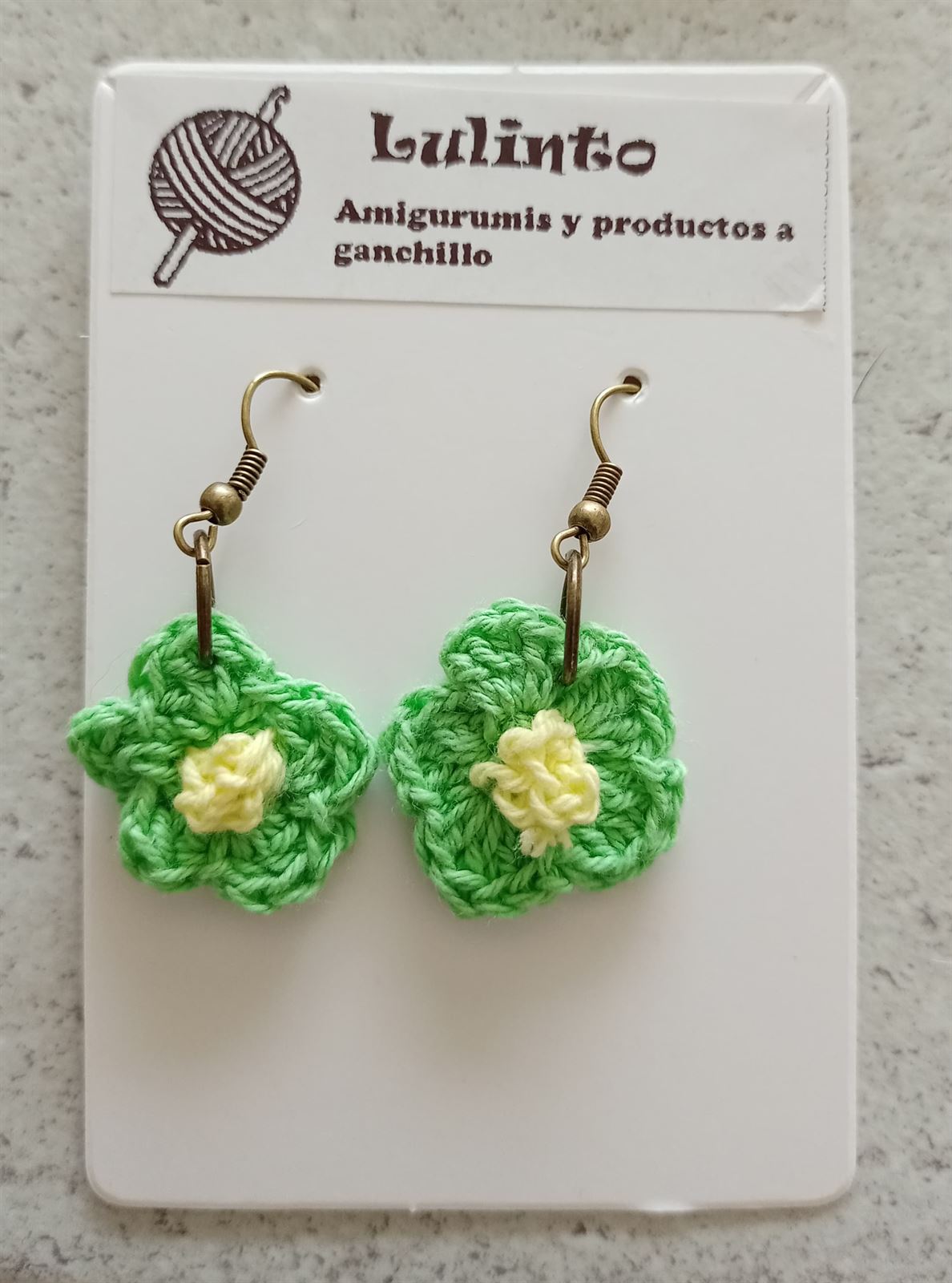 Pendientes flor pequeña - Imagen 3