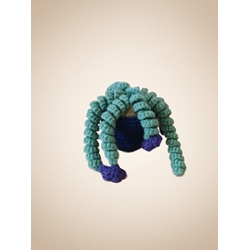 Planta cactus hecha a mano a ganchillo (amigurumi). - Imagen 1