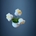 Planta con tarro blanco 3 flores blancas hecha a mano a ganchillo (amigurumi). - Imagen 2